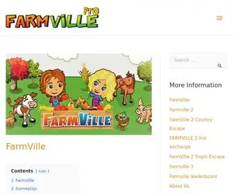 Farmvillepro.com(FarmVille game) Screenshot