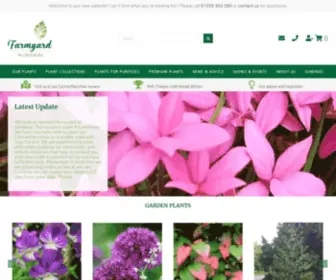 Farmyardnurseries.co.uk(Buy hardy plants online from Farmyard Nurseries) Screenshot