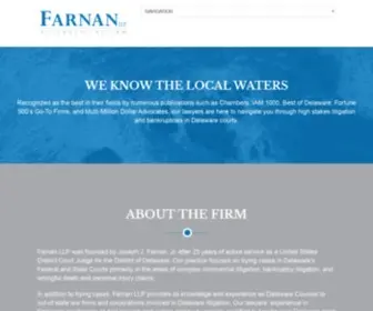 Farnanlaw.com(Farnan LLP) Screenshot