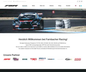 Farnbacher-Racing.com(Farnbacher Racing) Screenshot