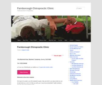 Farnborough-Chiropractic.co.uk(Bot Verification) Screenshot