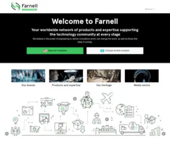 Farnell.com(Farnell element14) Screenshot