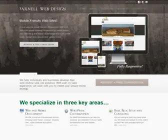 Farnellweb.com(Responsive, mobile, WordPress sites, and more) Screenshot