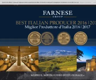 Farnesevini.it(Farnese Vini) Screenshot