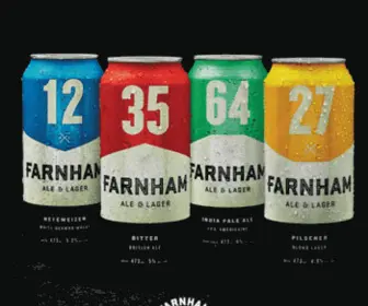 Farnham-Alelager.com(Farnham Ale & Lager) Screenshot