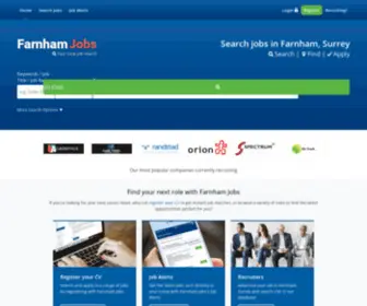 Farnhamjobs.co.uk(Farnham Jobs) Screenshot