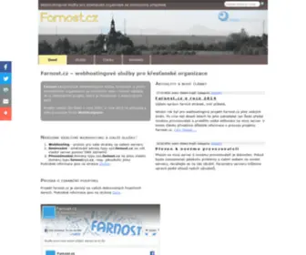 Farnost.cz(Webhosting) Screenshot