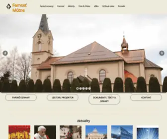 Farnostmutne.sk(Farnostmutne) Screenshot