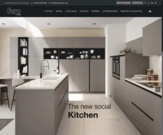 Farobyalvic.com(Hemos creado una nueva generación de cocinas modernas y muebles de baño) Screenshot