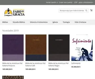 Farodegraciacolombia.com(Libreria Reformada Libros Cristianos) Screenshot