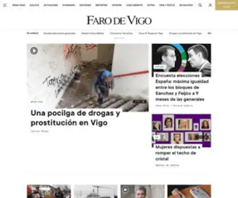Farodevigo.es(Las noticias e información sobre Galicia) Screenshot