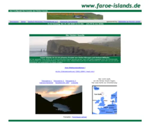 Faroe-Islands.de(Faroe Islands) Screenshot