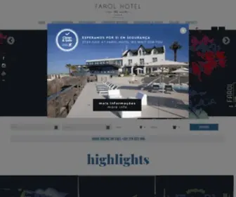 Farol.com.pt(Hotel em Cascais) Screenshot
