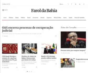 Faroldabahia.com.br(Farol da Bahia) Screenshot