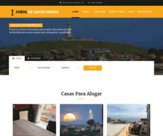 Faroldesantamarta.net(Farol de Santa Marta Santa Catarina) Screenshot
