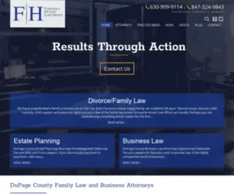 Farooqihusain.com(Farooqi & Husain Law Office) Screenshot