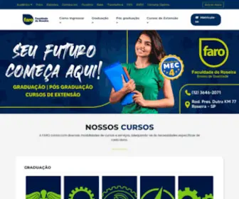 Faroroseira.edu.br(Faro Roseira) Screenshot