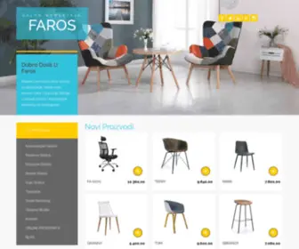 Faros.rs(Faros Salon Nameštaja) Screenshot