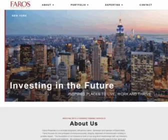 Farosproperties.com(Faros Properties) Screenshot