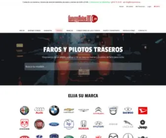 Farosypilotos.es(Faros y Pilotos Traseros) Screenshot