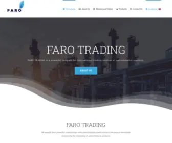 Farotrading.com(Faro Trading) Screenshot