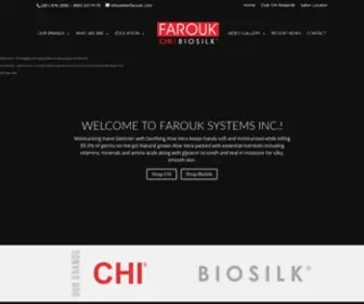 Farouk.com(Farouk Systems Inc) Screenshot