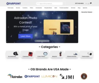 Farpointastro.com(Farpoint Astro) Screenshot