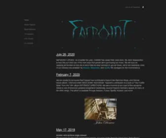 Farpointband.com(Official farpoint home page) Screenshot