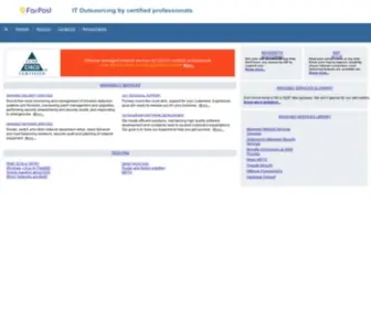 Farpost.net(Offshore Managed IT Services by Farpost) Screenshot