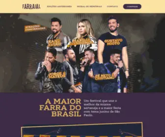 Farraialsertanejo.com.br(Festival) Screenshot