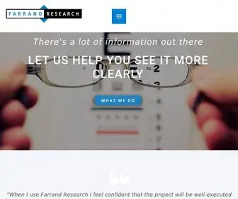 Farrandresearch.com(Farrand Research) Screenshot