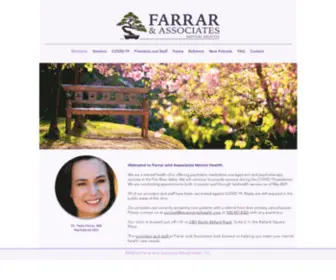 Farrarmentalhealth.com(Farrar) Screenshot