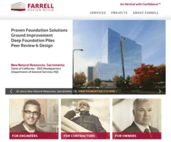 Farrellinc.com(Farrell Design) Screenshot