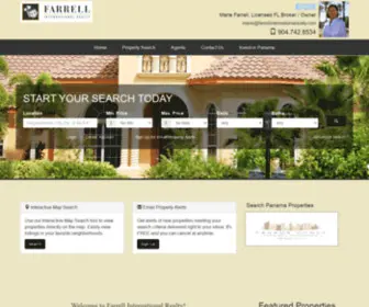 Farrellinternationalrealty.com(Farrell International Realty) Screenshot