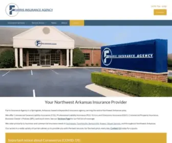 Farrisinsurance.com(Farris Insurance Agency) Screenshot