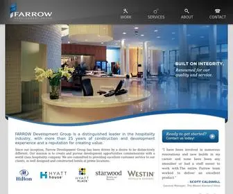 Farrowdevelopment.com(Farrow Commercial) Screenshot