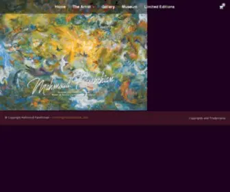 Farshchianart.com(Selected works from the world renowned artist) Screenshot