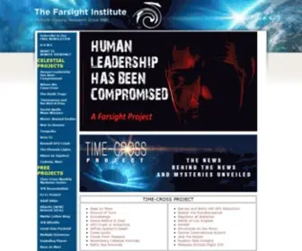 Farsight.org(The Farsight Institute) Screenshot
