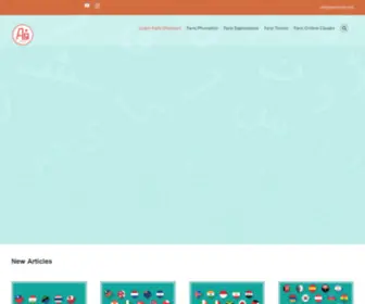 Farsimonde.com(Learn Farsi) Screenshot