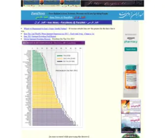 Farsinews.com(Iran News in English and Farsi for Persian Around The World) Screenshot