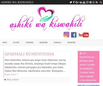 Farwat.co.ke(Ashiki wa Kiswahili) Screenshot