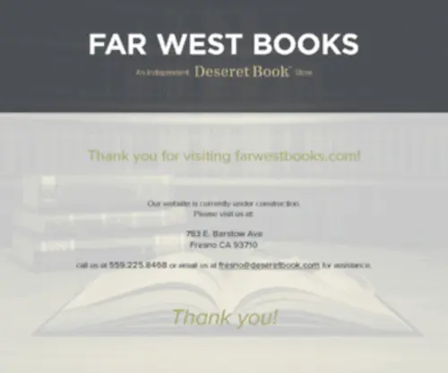 Farwestbooks.com(Dit domein kan te koop zijn) Screenshot