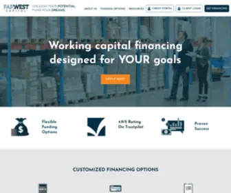 Farwestcap.com(Far West Capital) Screenshot