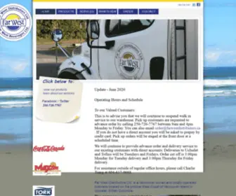 Farwestdistributors.ca(Far West Distributors) Screenshot