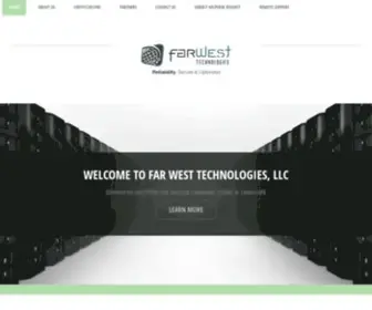 Farwestech.com(Far West Technologies) Screenshot