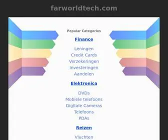 FarWorldtech.com(farworldtech) Screenshot