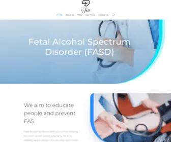 Fasalaska.com(Fetal Alcohol Spectrum Disorder) Screenshot