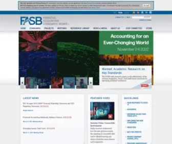 Fasb.org(FASB Home) Screenshot