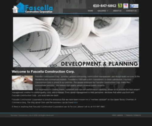 Fascellacorp.com(Fascella Construction Corp) Screenshot