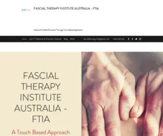 Fascialrelease.com(Fascial Therapy Institute Australia) Screenshot